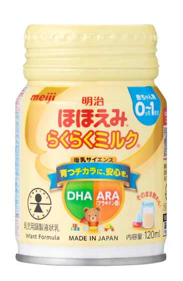 明治ほほえみ らくらくミルク