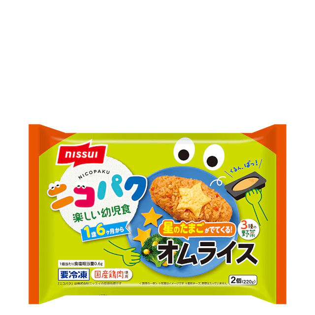 レンチン幼児食 ニコパク 1枚目
