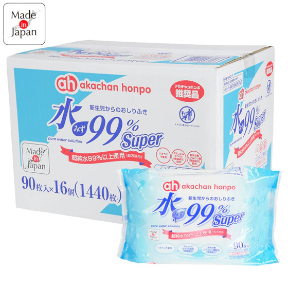 水99% Super 新生児からのおしりふき